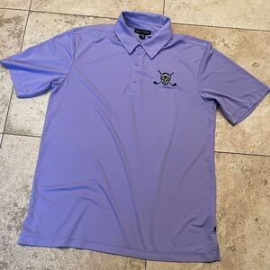 Prim & Preux Golfing Polo Chuco Golf Large Purple